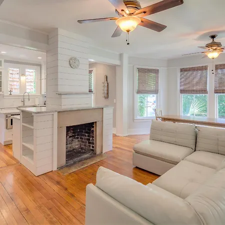 Historic Lady Renovated-Half Mile Walk To Dt-Beach 3 Mi-Optional Guesthouse